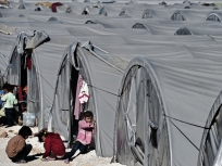 202533 suruc refugee camp in turkey near kobani in syria